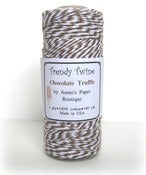 Image of Chocolate Truffle Trendy Twine {Lt Brown & Dk Brown Bakers Twine}