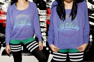 Image of Lavender Long Sleeve Ladies' All Elbows Shirt
