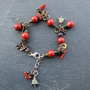 Image of Red Coral Bracelet