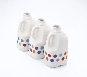 Image of Polkadot Milk Bottle