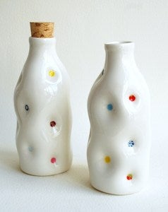 Image of Dimple Milk Bottle