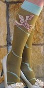 Image of Marta Knee Sock - Olive