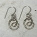 Image of tiny pretzel earrings