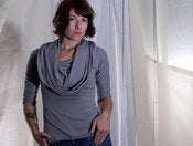 Image of Organic Cowl Neck Top