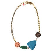 Image of Mini bright geo necklace
