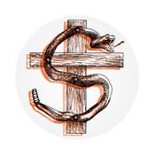 Image of SACCHARINE TRUST - Pettibon Art (Button)
