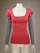 Image of L.S. Frill Top, Watermelon