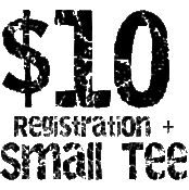 Image of Entry fee - SMALL t-shirt
