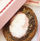 Image of Angelica in the Garden brooch gift box