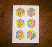Image of Cubes Poster