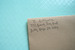 Image of Custom calligraphy return address stamp