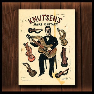 Image of Knutsen’s Harp Guitars