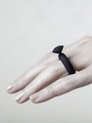 Fat Diamond Jointed Ring - Black