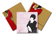 Image of Theoretical Girl set of 3 A6 postcards