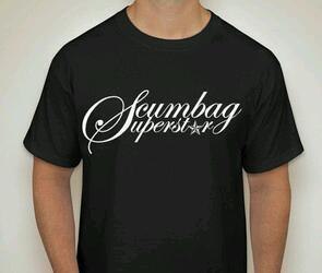 Image of Scumbag Superstar classic logo tee