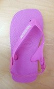 Image of Havaianas - Baby Rubber Logo - Rose