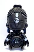 Image of 15" inch Black Buddha Asia Minigod Vinyl Speaker