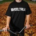 Image of Wheel Talk | Black T-Shirt