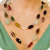 Image of Multi-Color Glass Bead Necklace