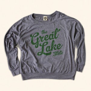 Image of The Great Lake State (Women's Raglan Pullover)