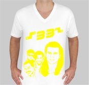 Image of Faces white v-neck