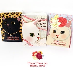 Image of Choo Choo cat memo note