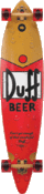 Image of SANTA CRUZ SIMPSONS DUFF PINTAIL COMPLETE -9.9x43.5cruiser