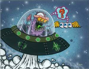 Image of STRANGE ENCOUNTER PRINT