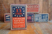 Image of Vintage Match Boxes Set #1