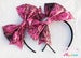 Image of Chubby Bunny x Acrylicana Collaboration: Pink Robot Jumble Bow