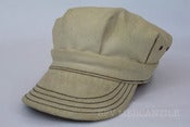 Image of BEAR BRAND LIMITED EDITION VINTAGE WASH Natural Duck Canvas Engineer and Workman Cap 