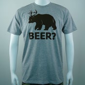 Image of BEAR + DEER = BEER T-SHIRT