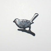 Image of Pretty Flower Bird Brooch by Pirdy