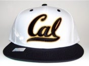Image of CAL BEARS   WHITE SNAPBACK