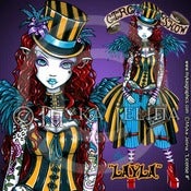 Image of Gothic Steampunk Circus Fairy "Layla"