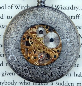 Image of Glow in the Dark Wind-Up Pocket Watch