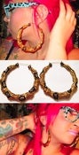 Image of ♥Leopard BamBoo Hoops♥  (Limit)