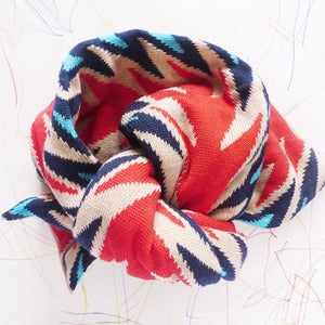 Image of Dragon's Flame Scarf • Le foulard fléché