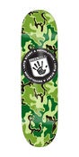 Image of GreenIssue "Let's Start a Revolution" Deck - Green Camo 