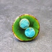 Image of Small Bague POP - Verte