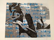 Image of Lady Died Silver/Blue/Black with Diamond Dust