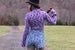 Image of THICK KNIT PURPLE SWEATER (was $44)