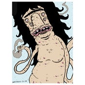 Image of Fag Smoker A3 Print