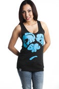 Image of Panda Sal type Stare tank - Black