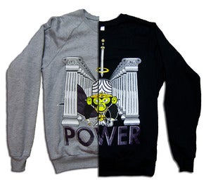 Image of Mojo Power Sweatshirt (Heather Grey/Black)