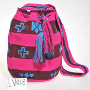 Image of Fuchsia, Maroon, Blue