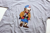 Image of TI$A INDIAN HEAD BEAR T-SHIRT GREY