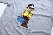 Image of TI$A BLUE MCM BEAR T-SHIRT GREY