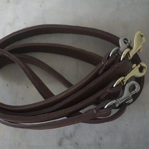 Leather Chest Strap - Chocolate