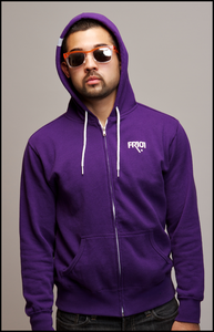 Image of Fountain of Youth (Grape Zip up)